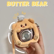 黄油小熊ccd相机大疆action4收纳包可爱女斜挎零钱包二次元痛包Butter bear ccd camera dajiang acti xiangshua3.my20250819