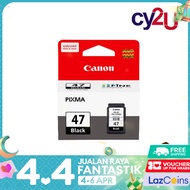 Canon PG-47 Black Ink Cartridge for Canon E400 / E410 / E460 / E470 / E480 / E3170 Pixma Printer