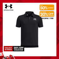 Under Armour Boys UA Icon Polo - BLACK (001)