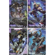 [Ready stock]Gundam Card Game [ST05-001] LR Gundam Barbatos (Form 4) ST05-002 C+ Barbatos (2nd form)