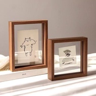 A4 Frame Calligraphy Painting Customize Gift 3D Minimalist Frame Shadow Box Hollow Photo Frame