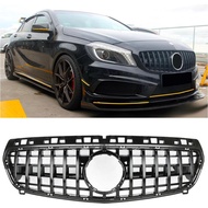 W176 A180 A200 A250 A45 AMG Pre-Facelift Front GT Grill Gloss Black M744