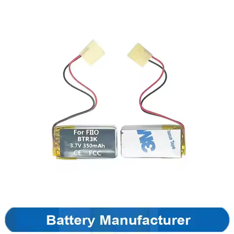 350mAh 621733 Battery For FIIO BTR3K Clip Gaming Handsfree Earphone Headset Headphone