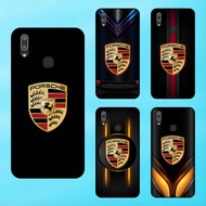 Vivo Y93 phone case with black border Porsche automobile brand