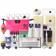 LIARTY Eyelash Extension Set Beginners Eyelash Extension Practice Mild Non-irritating Makeup Tool