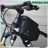 [mmise.sg] Bike Frame Bag Fit Smartphone Below 7 Inch Top Tube Bike Bag Cycling Accessories