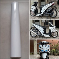 Glossy white scotch tape