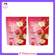 ** 2 ถุง ** Niko S Apple Cider Vinegar นิโกะ เอส แอปเปิ้ล ไซเดอร์ วีเนการ์ น้ำชงไฟเบอร์แอปเปิ้ล ขนาดบรรจุ 5 ซอง / 1 ถุง