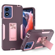 Kickstand Case for Moto Gplay 4G 2024,G 5G 2024/Gplay 5G 2024,Military Grade Drop Protection Work wi