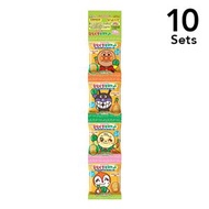 【10入組】不二家 面包超人 小口饼干 4連袋 80g