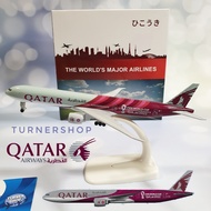Qatar Airways B777-300ER FIFA World Cup 2022 20cm Aircraft Model Die-cast Metal Airplane