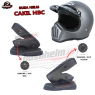 Cakil HBC Helmet Foam Pair | HBC Cakil Helmet Cheek Foam | Plastic Iron Button Helmet Cheekpad | Qua