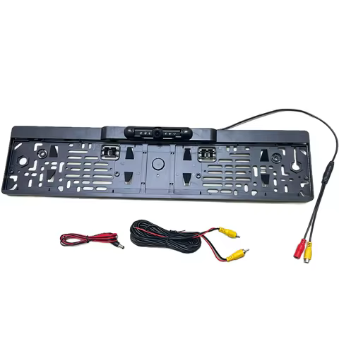 Auto Parktronic EU Car License Plate Frame Rear View Camera HD Night Vision Rear View Camera Reverse