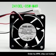 NMB 2410EL-05W-M49 6025 24V 0.10A Hitachi Washing Machine f19 Cooling Fan