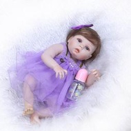 推薦全膠仿真嬰兒娃娃 嬰兒服裝模特可愛洋娃娃 節日禮物創意