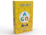 AGO QnA Yellow ESL Card Game - Level 2.5. A Fun English Language Learning Game for EFL/ESL Students