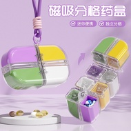 Store Selected Pill Box Portable Medicine Packing Box Three Meals a Day Mini Pill Box Seven Days a W