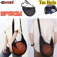 / Ball Bag / School Drawstring Sports Bag Basketball Training Bag Zipper Backpack Sling Ball Bag / S