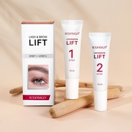 Mlysia Ready Stock ICONSIGN LASH & BROW LIFT 2 IN 1 10ML+10ML For Lash Lift Brow Lamination Hairline