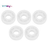 5 Pcs White 6000- ZrO2 Ball Bearing Zirconia Oxide Bearing 10 X 26 X 8mm
