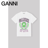 Ganni Sunflower Smiley Face Print T-Shirt - 100% Cotton
