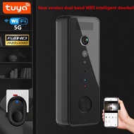 2024 nwe Tuya Video Doorbell 5G Dual WiFi 1080P Door bell Intercom Smart Home Wireless Door Camera