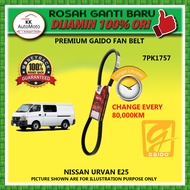 NISSAN URVAN E25 GAIDO PREMIUM FAN BELT - 7PK1757