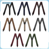[mojotorw7] Men's Suspenders with Side Clip, Trucker Suspenders, Y-back Suspenders for Men