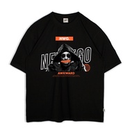 OVERSIZED TSHIRT AWKWARD NEWEGO - BLACK