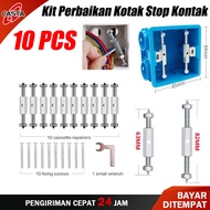 CASTA Saklar Dinding Baut Sekrup Reparasi Stop Kontak Dinding Braket Road Socket Set 86mm
