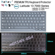 Keyboard Protector DELL Latitude 13 7390 - KAKAY Premium TPU Clear