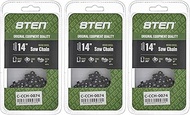 8TEN Micro Chisel Chainsaw Chain 14 Inch .043 1/4 72DL for Stihl MSA120 C-B 3670 005 0072 71PM372 (3