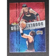 Topps Finest Double Double Allen Iverson nba card