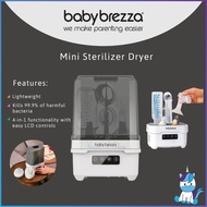 Baby Brezza Sterilizer Dryer Mini - Portable Size Perfect For Travel & Smaller Spaces | HUSHABUY