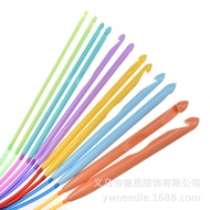 New Style Sweater Needle ABS Plastic Ring Needle Extended Afghanistan Crochet Set Carpet Tool Manufa