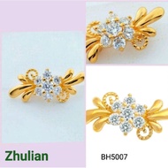 Zhulian Gold Plated Brooch(BH5007)