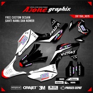 HONDA CRF 150 L FULL BODY STICKER DECAL CRF DECAL/ CRF STICKER/ STICKER/ CRFHONDA CRF 150 DECAL/