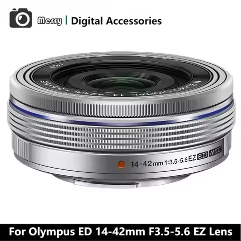 Genuine 14-42 Zoom Lens 14-42mm F3.5-5.6 EZ For Olympus EM10 EM5 EP5 EP3 EPL5 EPM2 For Panasonic GF5