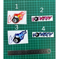 Printing Sticker VLAPAN V8 BALL (Tidak Pantul Bercahaya / No Glowing Effect)