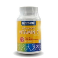 Vitamin Nutriforte non-acidic vitamin c 1000mg with bioflavonoids 60'