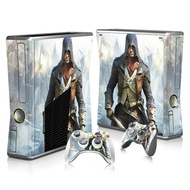 （NEW STYLE stickers)New Game Skin Sticker Decal Cover For Xbox 360 Slim Console Protector Vinyl Skin Sticker Controllers