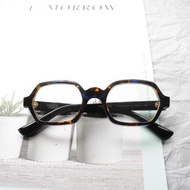 ELEMENTS eyewear 琥珀色六角形眼鏡