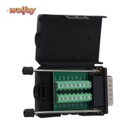 YOLANDA 15 Pin Breakout Board, Solderless DB15 DB15 Connector, Module 15 Pin Male Connector with  Br