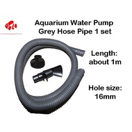 Aquarium Water Pump Grey Hose Pipe Set