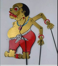 WAYANG kulit kertas mainan Bagong kolor/ Bagong Ki Senobahan kertas duplex tebal ukuran standar pent