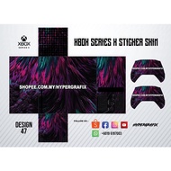 XBOX SERIES X  STICKER SKIN COLOUR DESIGN 47