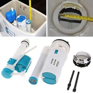 Toilet Tank Kits Cistern Toilet Fill Parts Water Drain Flush Valve Button Set Repair Fittings Bathro