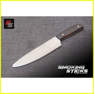 ◭ ﹍  ⏧ Kitchen Knife with Kamagong Handle for Training (Blunt)