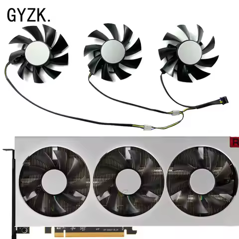 New For AMD Radeon VII Graphics Card Replacement Fan FD8015H12S