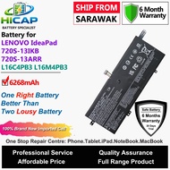 HICAP LENOVO Laptop Battery L16C4PB3 L16L4PB3 L16M4PB3 6268mAh for LENOVO IdeaPad 720S-13IKB 720S-13